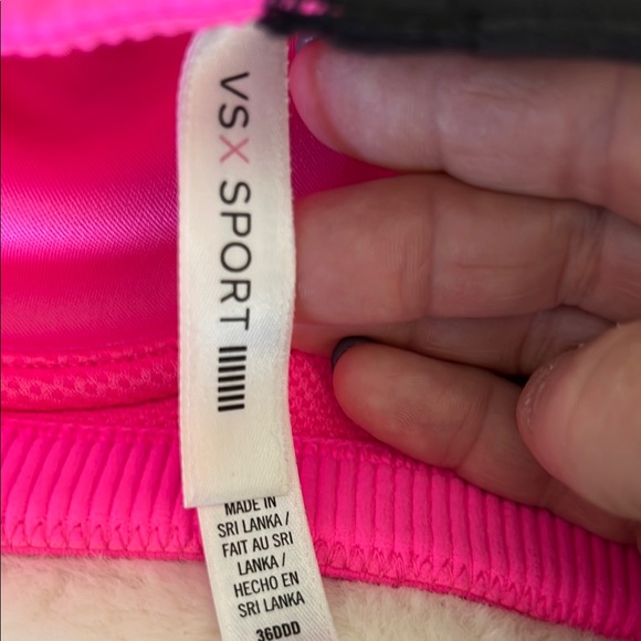 VSX Women's Pink Sports Bra - Picture 3 of 4